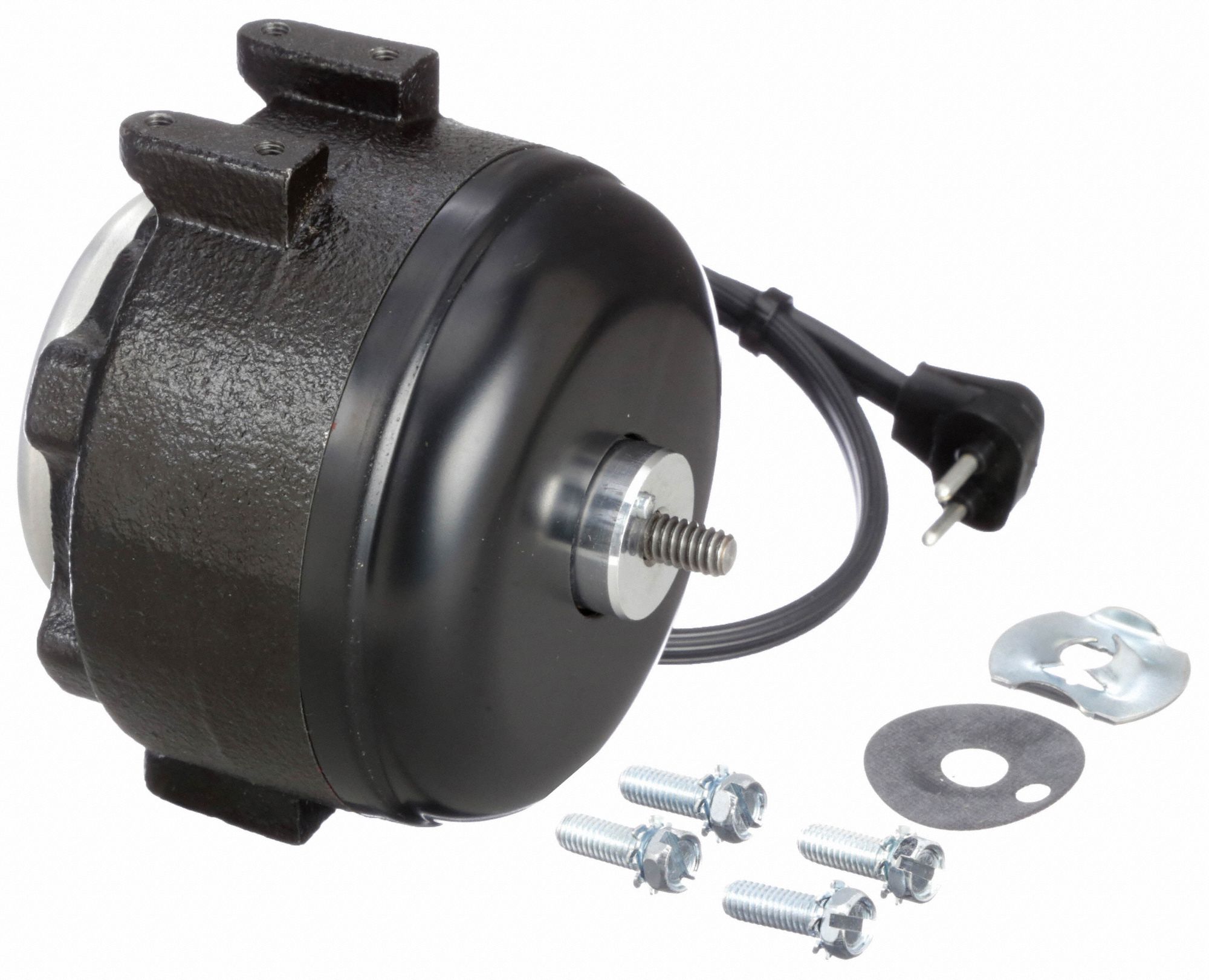 EM&S Unit Bearing Motor, 1/84 HP, Shaded Pole, Nameplate RPM 1,500, No