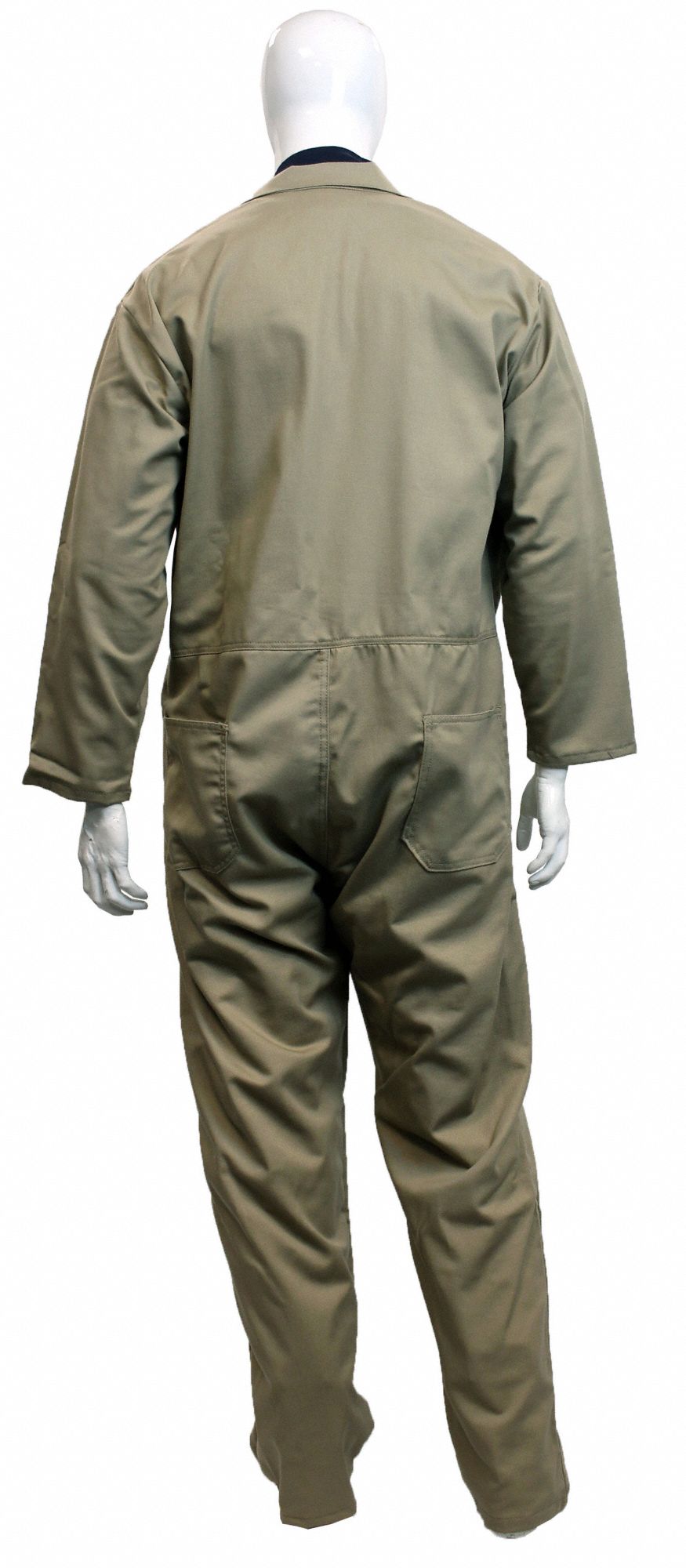 CHICAGO PROTECTIVE APPAREL Coverall 8.7 cal/sq cm ATPV, Men's, 2XL, Regular, 54 in Max. Chest