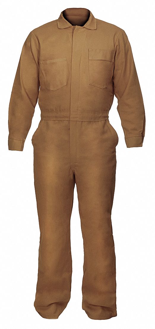 CHICAGO PROTECTIVE APPAREL FR Cotton Blend (88 Cotton, 12 Nylon), FlameResistant Coverall