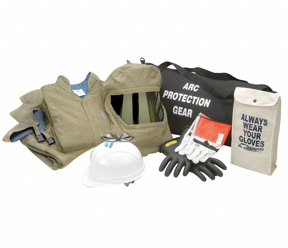 CHICAGO PROTECTIVE APPAREL Kit d/Chaqueta y Peto,Arco Eléctrico,2XG