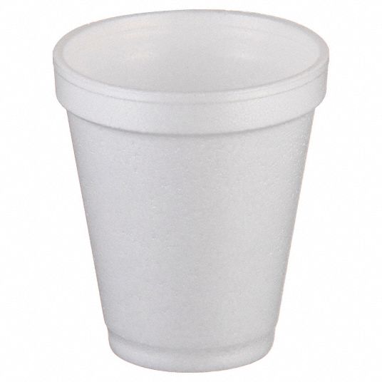 DART, 6 oz Capacity, White, Disposable Hot Cup - 23UA56|6J6 - Grainger