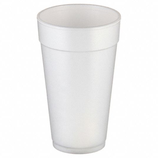 Dart J Cup 16-Ounce White Foam Cup