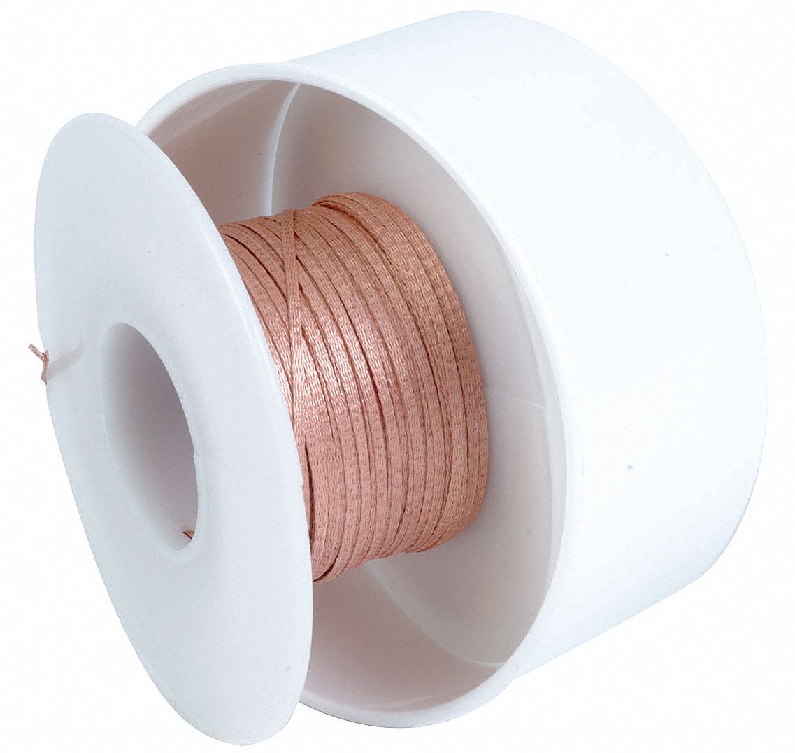 TECHSPRAY Desoldering Braid, 100 ft., Size 3 23UL371816100F Grainger