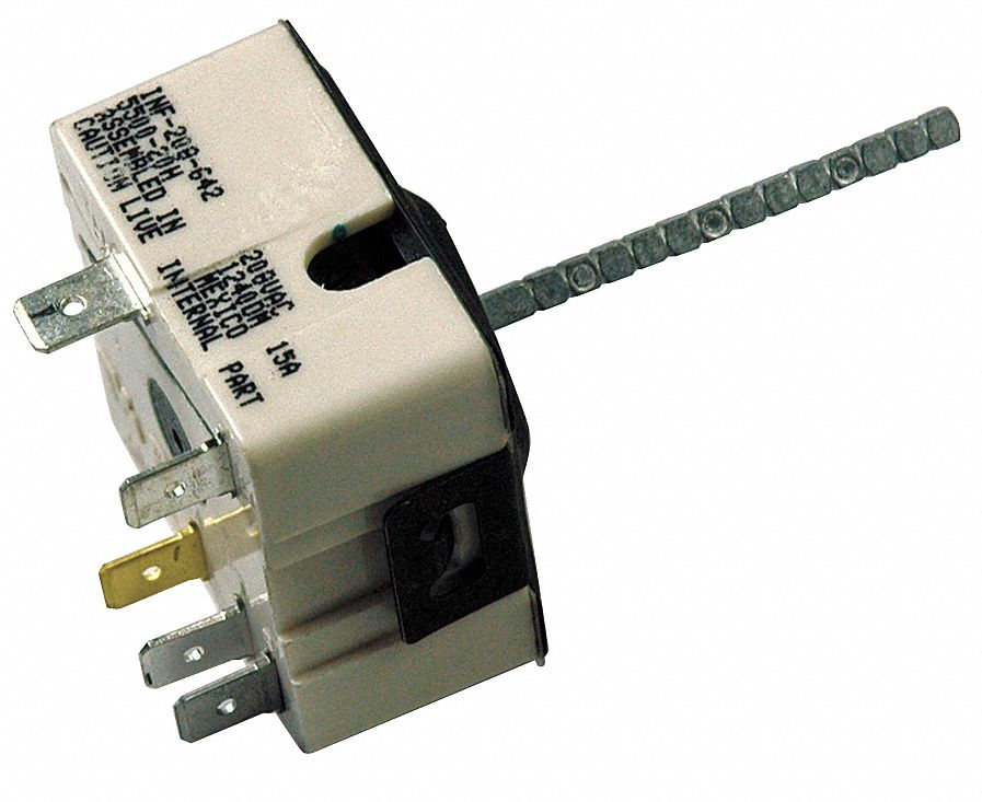Infinite Switch: 208V AC, 2 in Stem Lg
