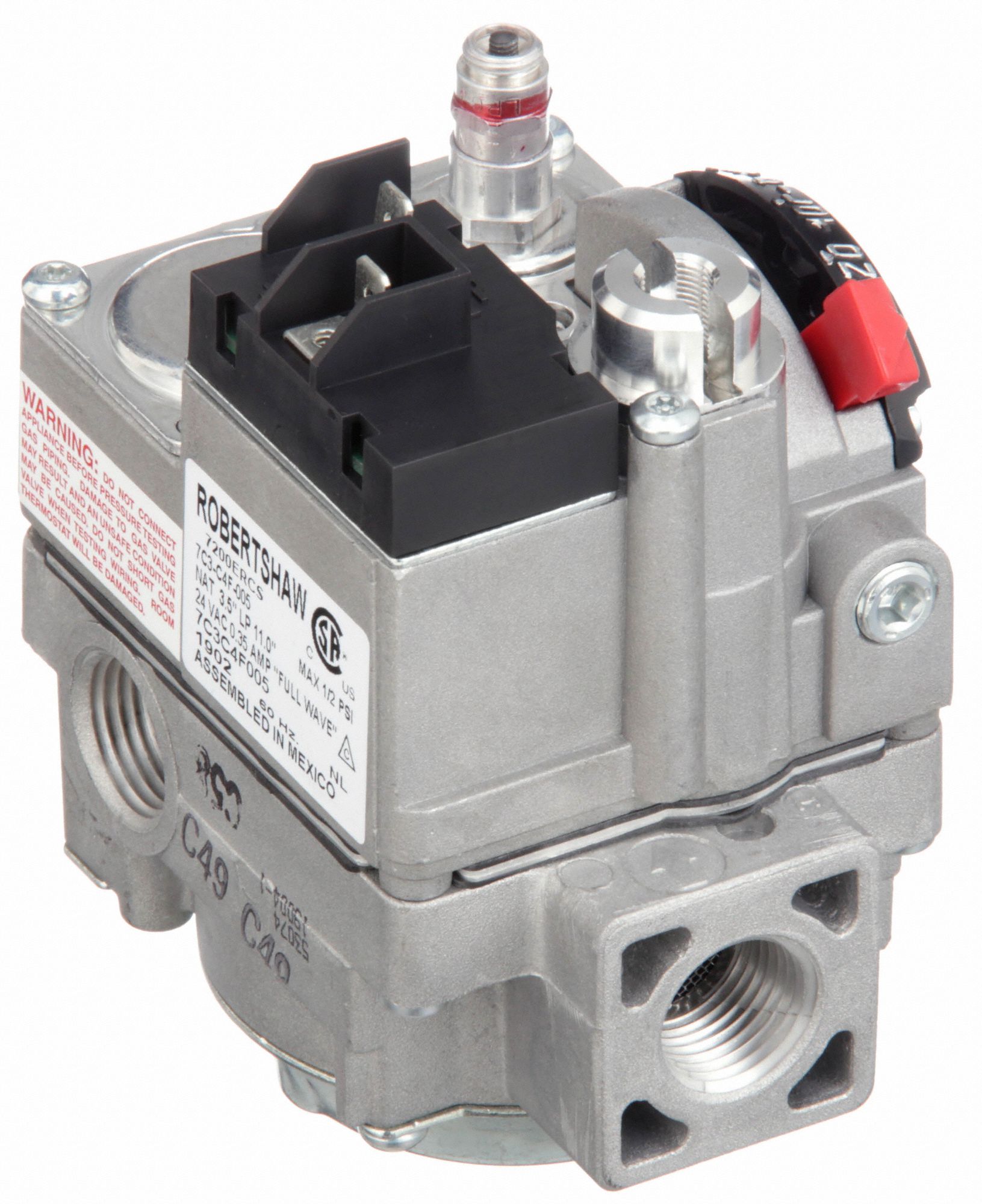 ROBERTSHAW Gas Valve - 23UP75|720-474 - Grainger