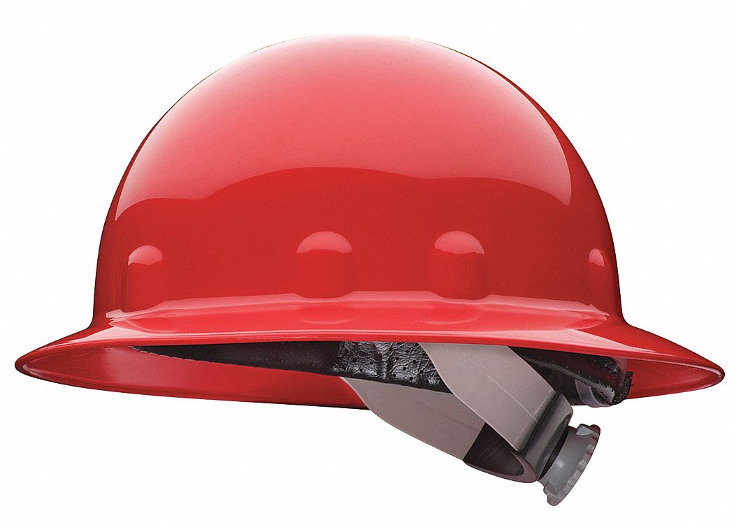 HONEYWELL FIBREMETAL Full Brim, Hard Hat, Type 1, Class E ANSI
