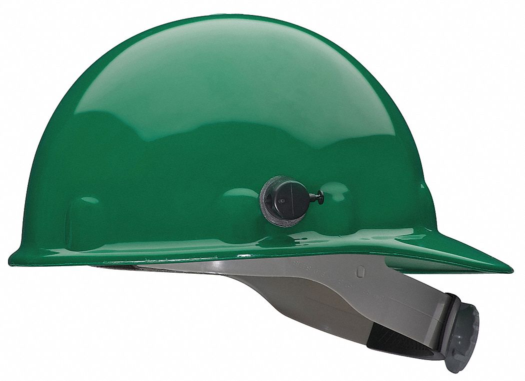 Green, No Graphics, Hard Hat - 23V825|E2QSW74A000 - Grainger