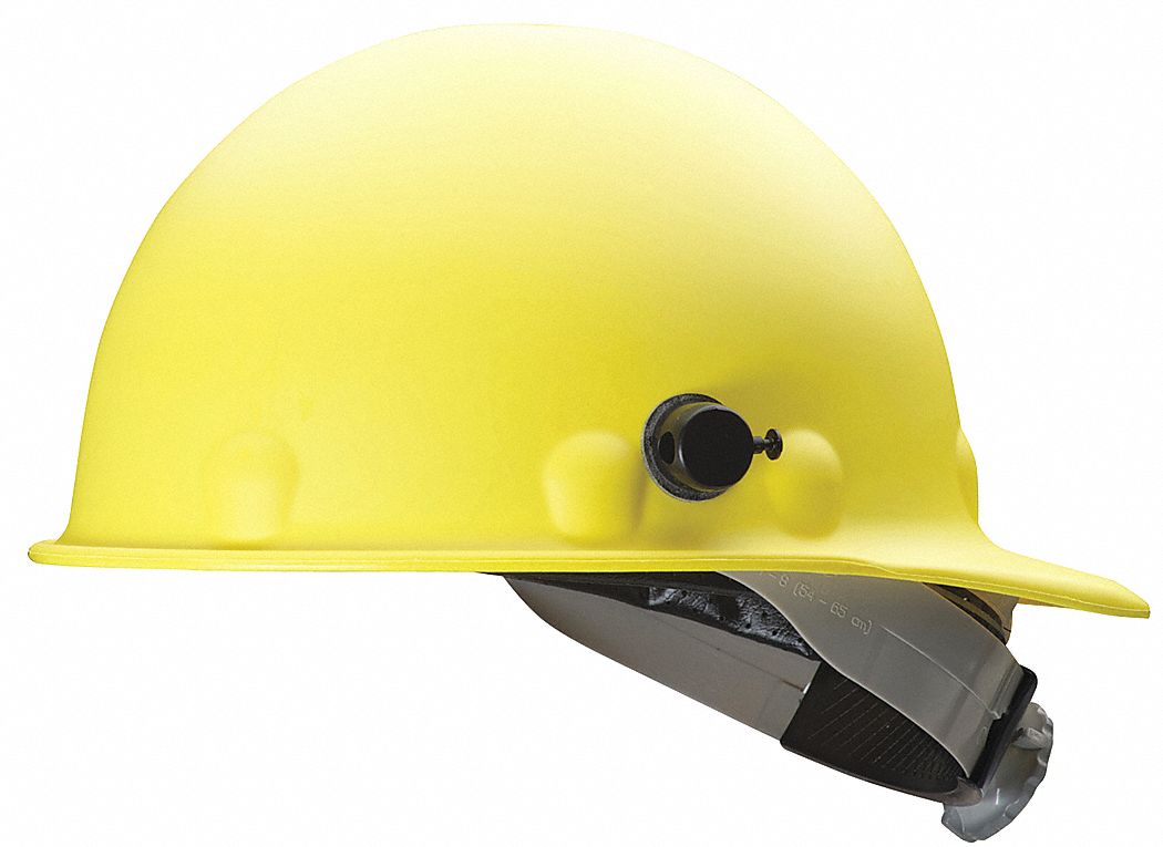 HONEYWELL FIBREMETAL Front Brim, Hard Hat, Type 1, Class G ANSI