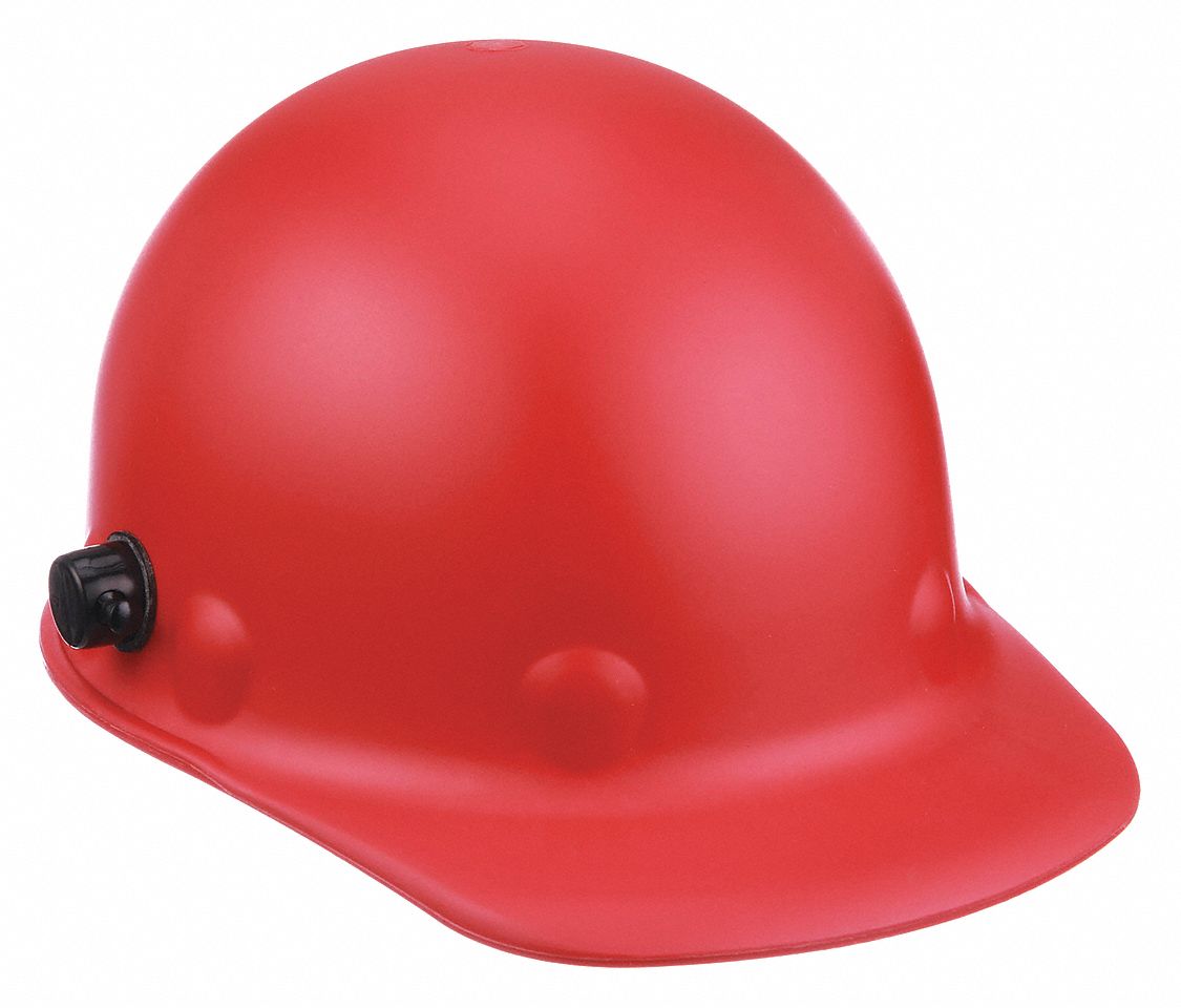 CASQUE DE SÉCURITÉ, CSA, TYPE 1, CLASSE C/G, FIBRE DE VERRE, SWINGSTRAP QUICK-LOK 8 PTS, REBORD, ROUGE