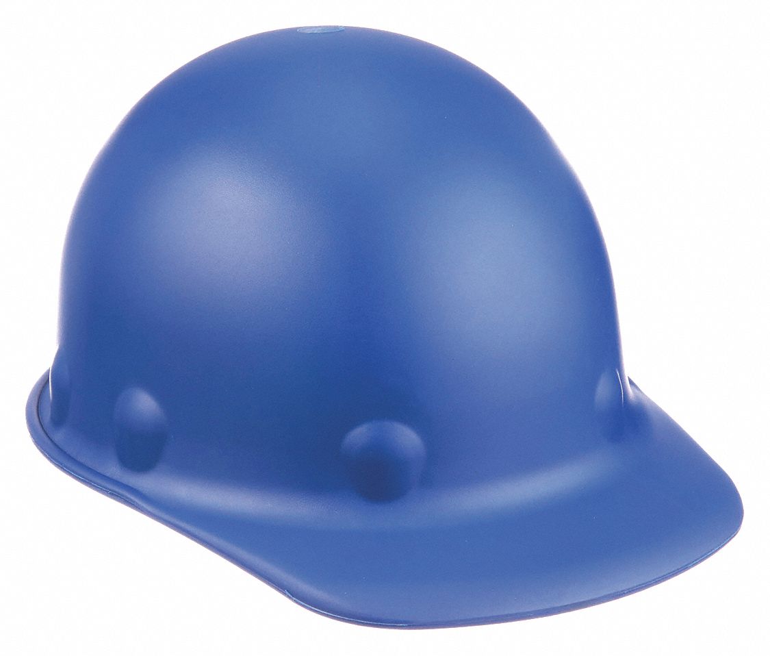 CASQUE DE SÉCURITÉ, CSA Z94.1-2015, TYPE 1, CLASSE C/G, FIBRE DE VERRE, SWINGSTRAP 8 PTS, BORD AVANT, BLEU