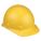 CASQUE DE SÉCURITÉ, CSA Z94.1-2005, TYPE 2, CLASSE E, THERMOPLASTIQUE, CLIQUET À 8 POINTS, REBORD, JAUNE