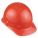 HARD HAT, CSA Z94.1-2005, TYPE 2, CLASS E, THERMOPLASTIC, 8-PT RATCHET, CAP BRIM, ORANGE