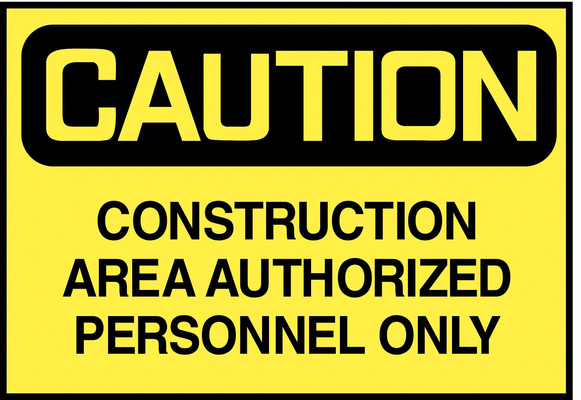 SIGNE ATTENTION CONSTRUCTION ZONE