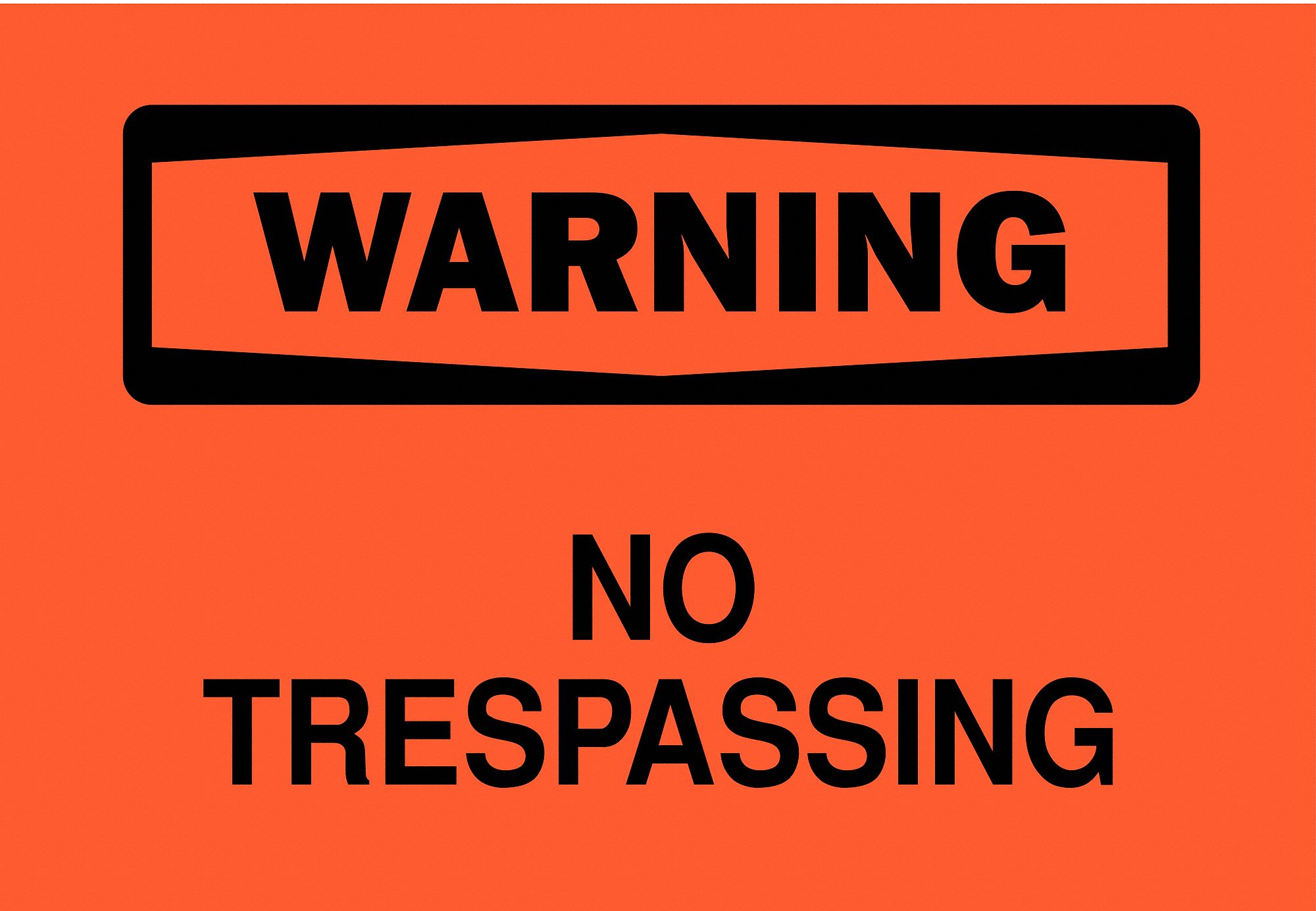 WARNING SIGN, POLYESTER, ADHESIVE MOUNT, NOT RETROREFLECTIVE, 0.01 IN THICK