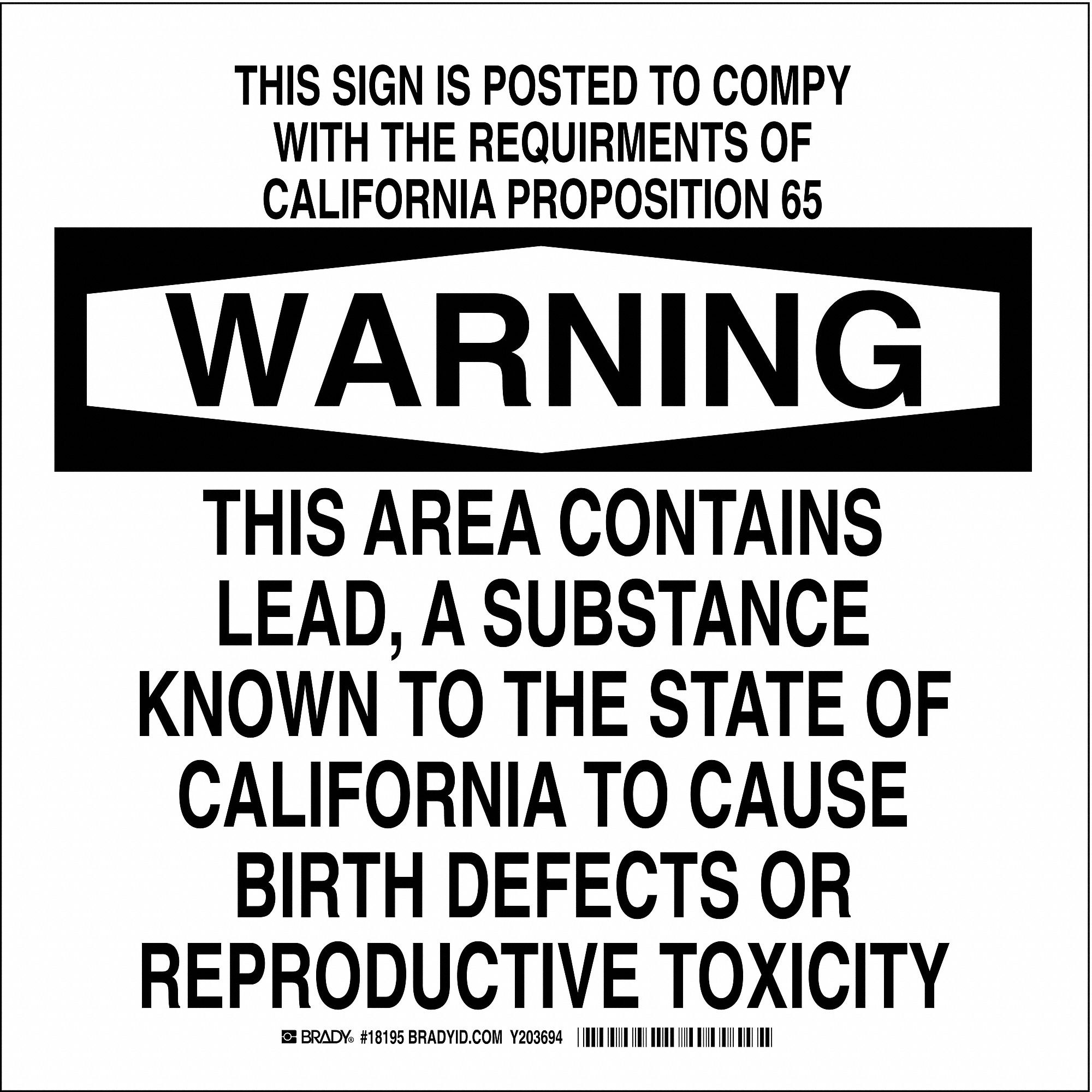 Safety Sign Grainger