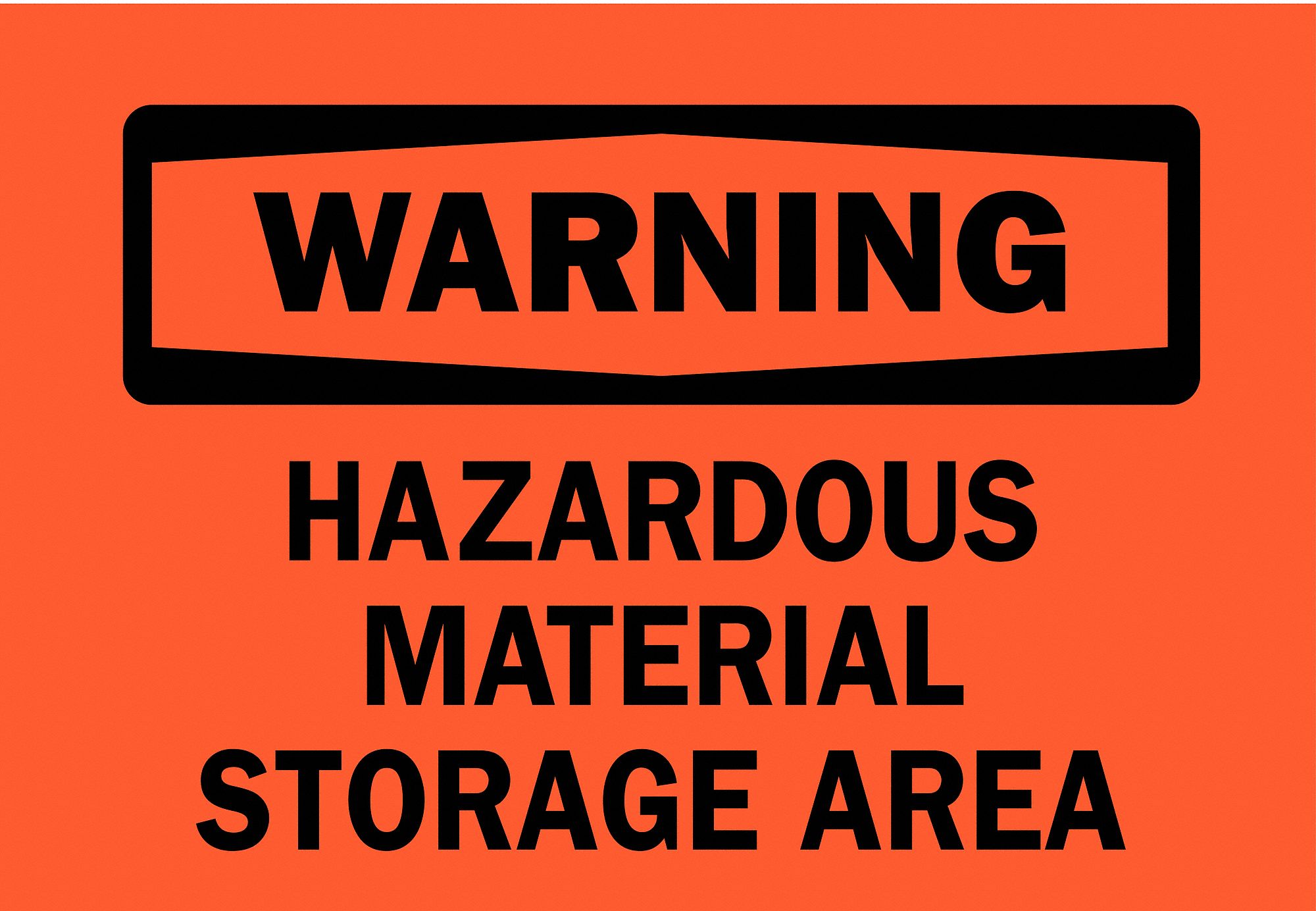 Chemical & Hazardous Materials Sign
