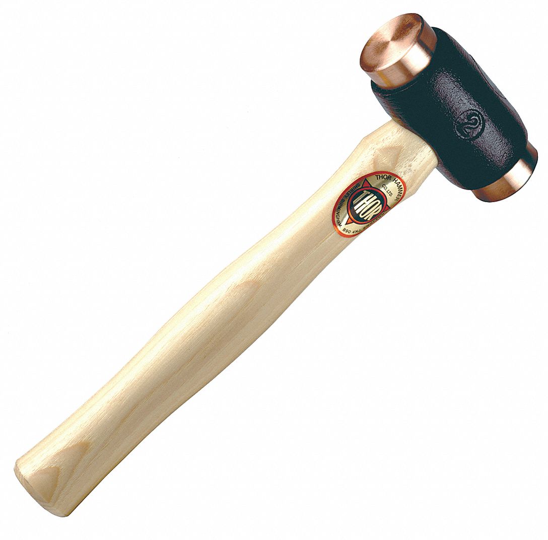 MALLET, WOOD HANDLE, 11 IN L, 26 OZ WEIGHT