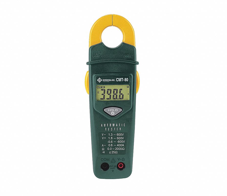 GREENLEE Multímetro de Gancho 400A 600V Tenaza 1.1" (28mm