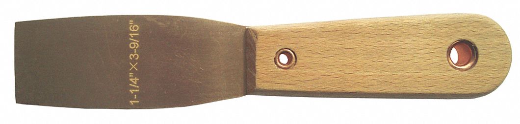 Putty Knife Beryllium Copper 1 1/4 W