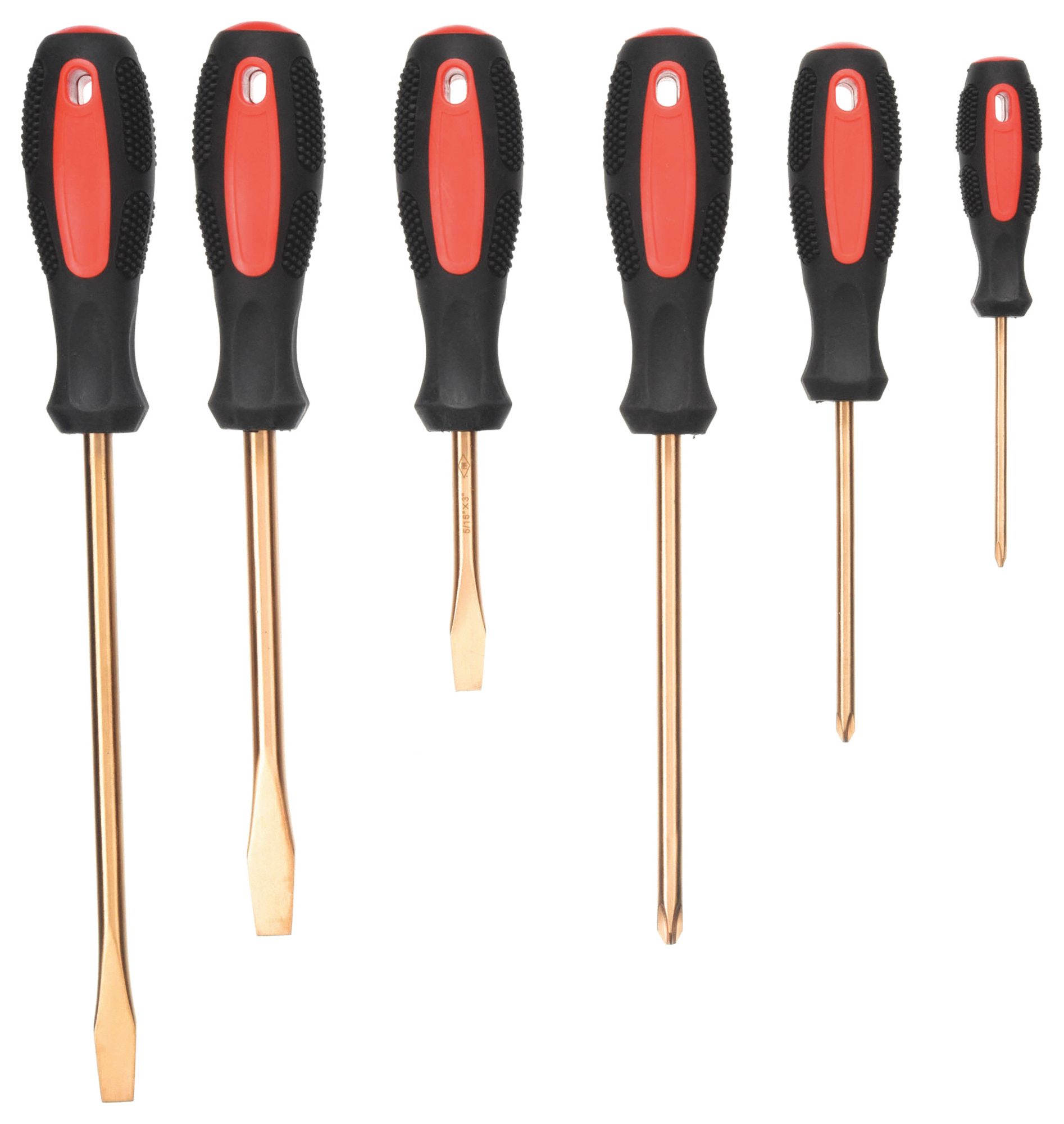 SCREWDRIVER ST COMBO NON-SPARK 6PC