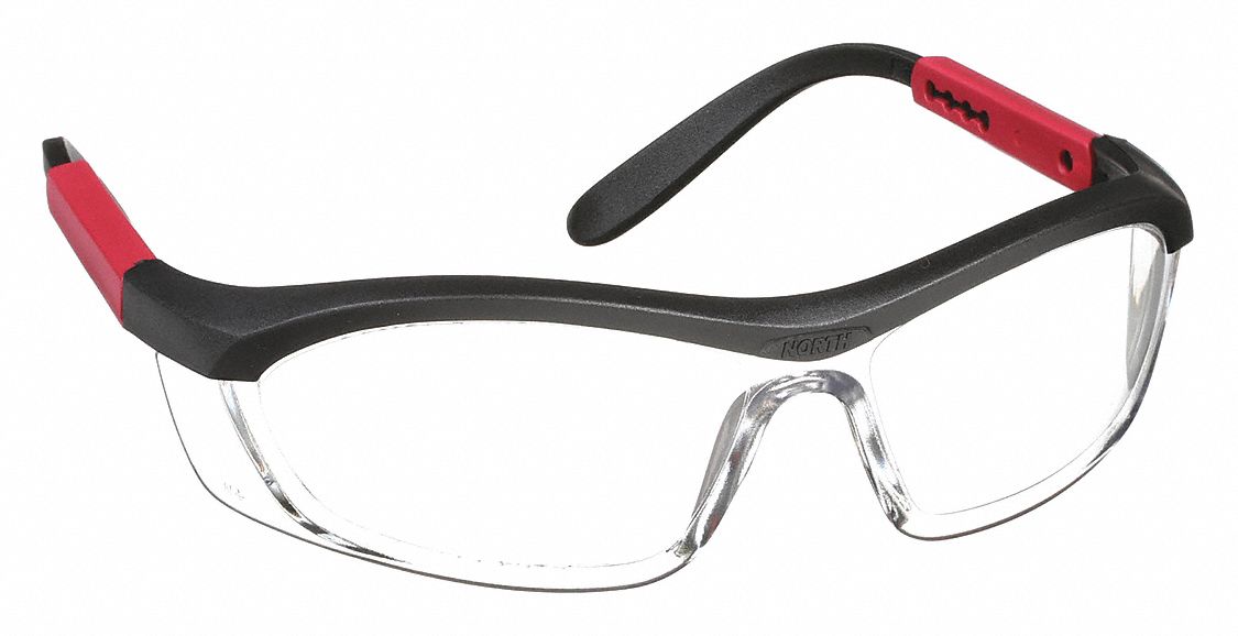 LUNETTES DE PROTECTION, DEMI-MONTURE, ENVELOPPANTE, ELASTO LT/PC, ANTIRAYURES, NR/RG/TRSP, CSA, M