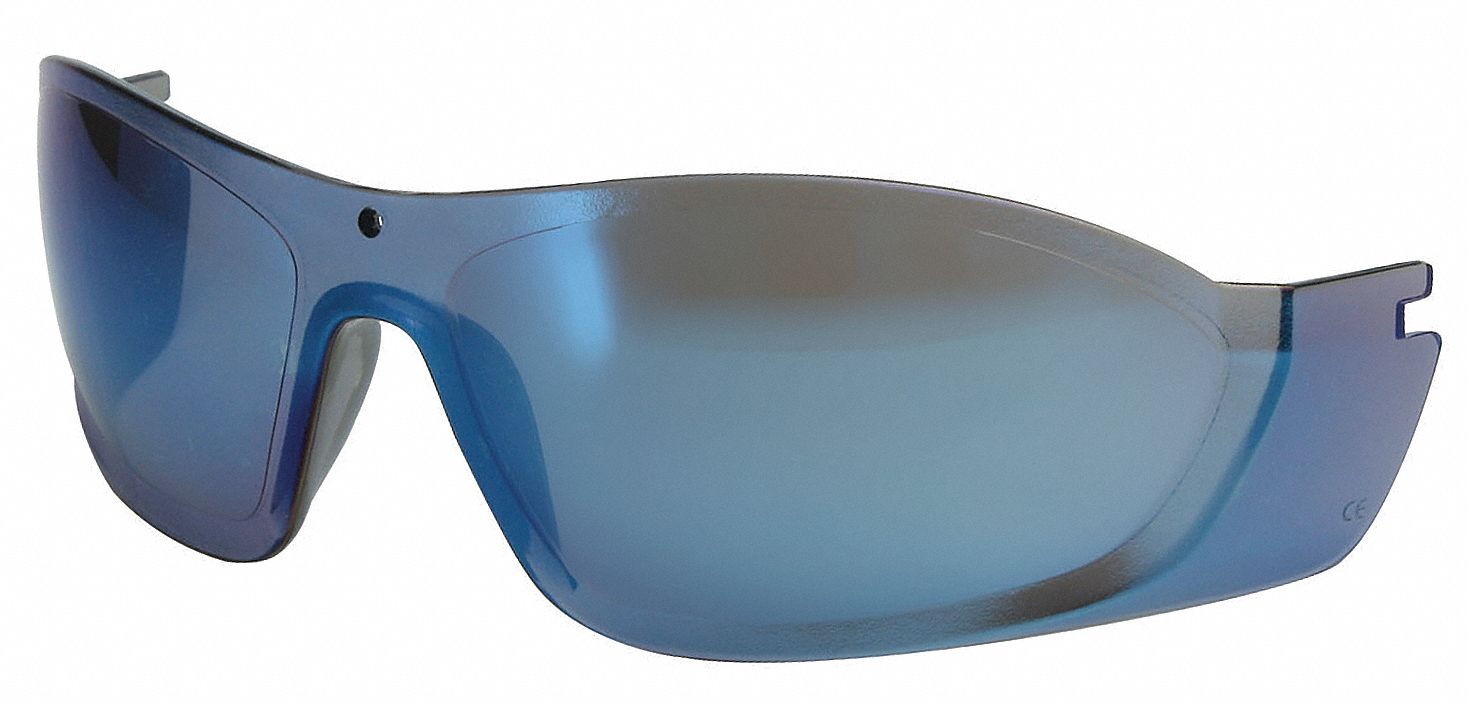 Replacement Lens, Blue Mirror, Anti-Static