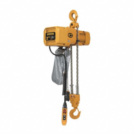 HARRINGTON, H4 - Heavy Duty, 230V AC, Electric Chain Hoist - 23XR81 ...