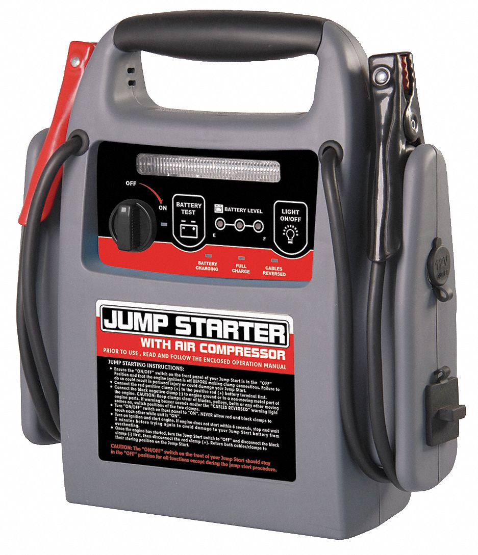 WESTWARD Automatic Battery Jump Starter, For Battery Voltage 12