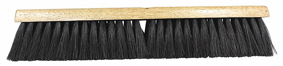 BROOM, FINE, 36 IN BLOCK/2 3/4 IN TRIM, HORSEHAIR/SYNTHETIC