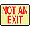 Exit Sign,Not An Exit,Lumi Glow Flex
