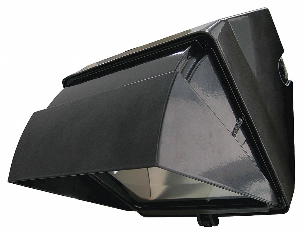 WALL PACK, METAL HALIDE, 120V, 70W, BRONZE FINISH, GLARE SHIELD, DIE-CAST ALUMINUM