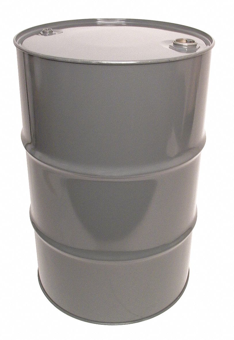 TRANSPORT DRUM, STEEL, 55 GAL, UNLINED WITH RUST INHIBITOR, 18 GA/18 GA/18 GA