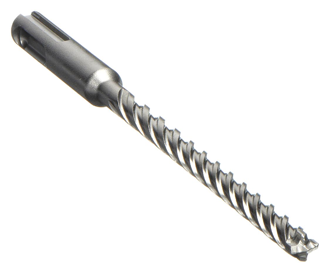 DRILL BIT, 5/16 IN, CARBIDE, 4 IN LENGTH, FRACTIONAL INCH, ANSI B212.15