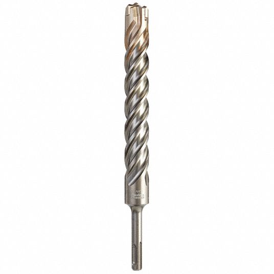 MILWAUKEE, 1 1/4 in Drill Bit Size, 16 in Max Drilling Dp, Rotary Hammer  Drill - 45KP07