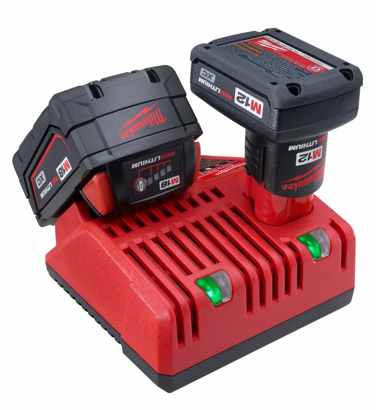 MILWAUKEE Battery Charger, 3.0 Ah Battery Capacity, 60 min Charge Time