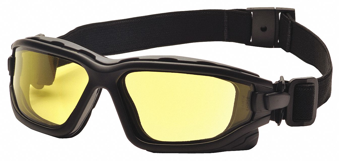 Dual Pane Goggle Amber Lens Antifog