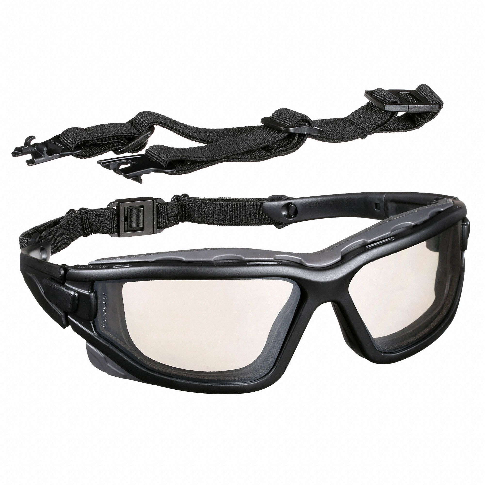 Pyramex I Force Sporty Dual Pane Anti Fog Goggle Bla Clear H2x for sale online 
