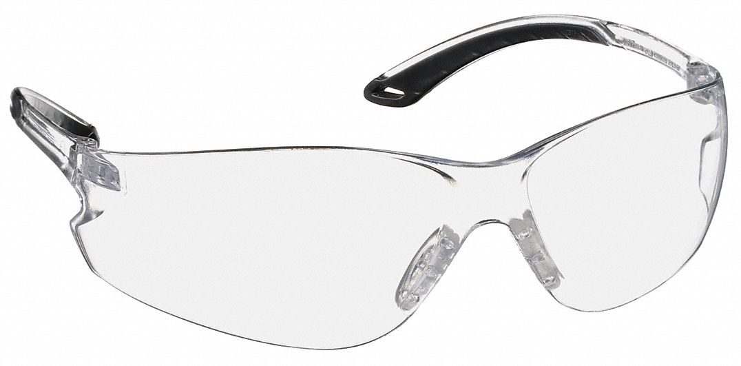 LUNETTES DE PROTECTION, S/MONTURE, ENVELOPPANTE, TRSP, PC, ANTIRAYURES, PC, CSA, M, UNISEXE