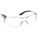 LUNETTES DE PROTECTION, S/MONTURE, ENVELOPPANTE, TRSP, PC, ANTIRAYURES, PC, CSA, M, UNISEXE