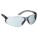 SAFETY GLASSES, FRAMELESS, WRAPAROUND, PC/TPE, ANTI-SCRATCH, GREY, 9¾-BASE CURVE, M, CSA