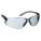 SAFETY GLASSES, FRAMELESS, WRAPAROUND, PC/TPE, ANTI-FOG, GREY, 9¾-BASE CURVE, H2X, M, CSA