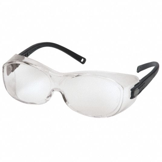 Pyramex Safety Glasses Anti Fog Anti Static Anti Scratch Frameless Gray Black Black