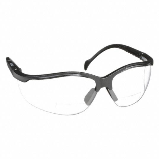 PYRAMEX, Anti-Scratch, No Foam Lining, Bifocal Safety Reading Glasses ...