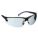 SAFETY GLASSES, HALF-FRAME, WRAPAROUND, PC, ANTI-SCRATCH, BLACK/GREY, M, CSA, UNISEX