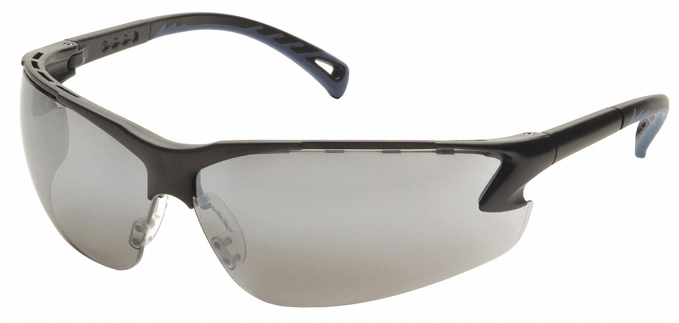 PYRAMEX Safety Glasses, Silver Mirror - 23Y667|SB5770D - Grainger