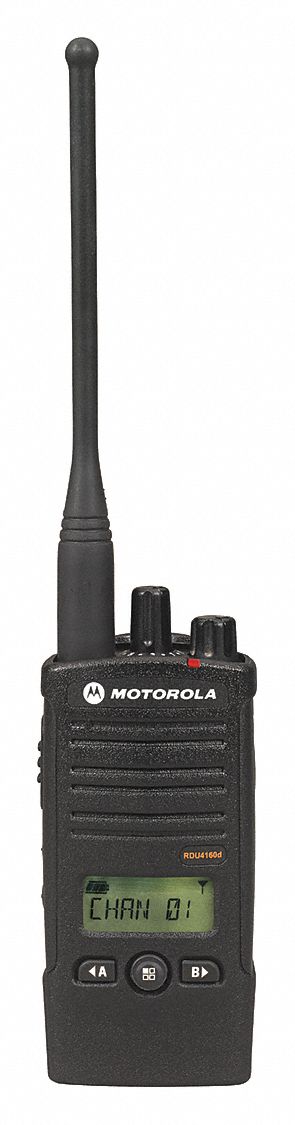 MOTOROLA, RDX Series, UHF, Handheld Two Way Radio - 23Y701|RDU4160D ...