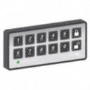 Dedicated Access Control Keypad,  Keypad,  Plastic,  1 1/2 in Height,  3 3/8 in Width