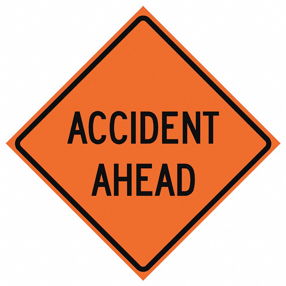 Eastern Metal Signs And Safety Accident Ahead Traffic Sign Sign Legend