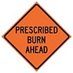 Prescribed Burn Ahead Signs image