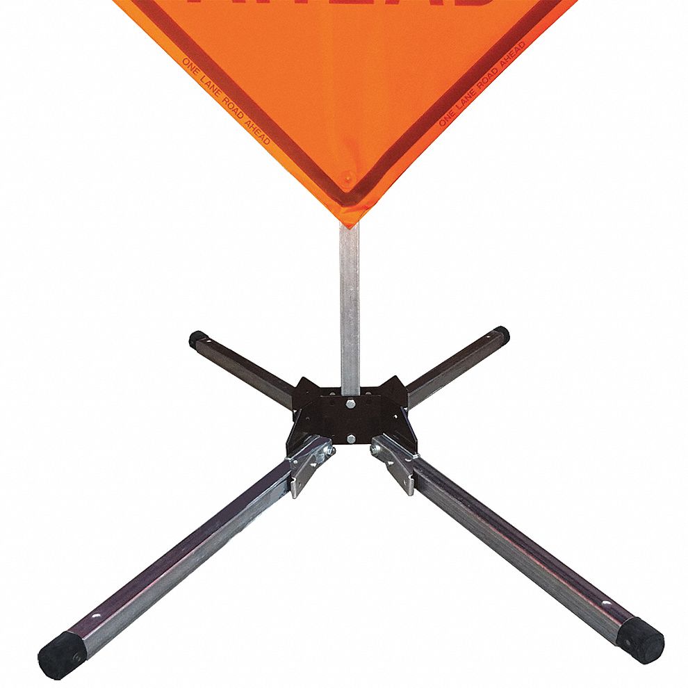 SIGN STAND,ALUMINUM